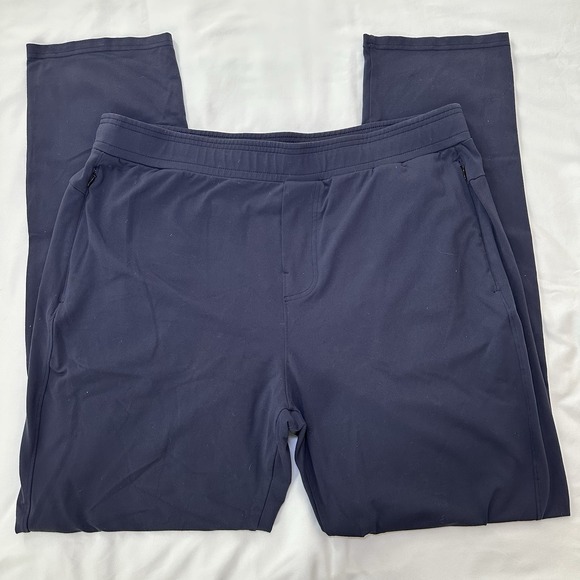 Public Rec Gamechanger Rec Pants Mens 40/34 Navy Blue Sweatpants Jogger Casual - Picture 2 of 10